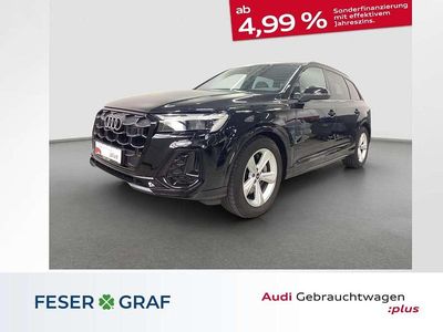 Mythosschwarz metallic Gebraucht 2025 Audi Q7 S-Line SUV | 69.980 € (Fairer Preis)