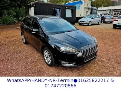 Gebraucht Ford Focus Titanium 125 PS (91 kW) 2016 Schwarz Kombi