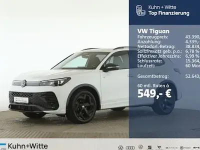 Brugt VW Tiguan R-line 150 HK (110 kW) 2024 Hvid SUV