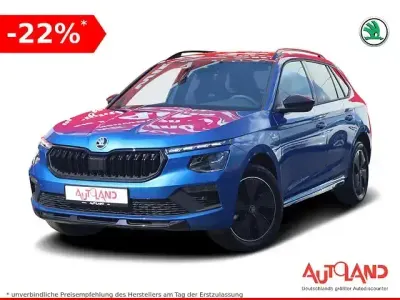 Ny Skoda Kamiq Monte Carlo 150 HK (110 kW) 2026 Blå SUV
