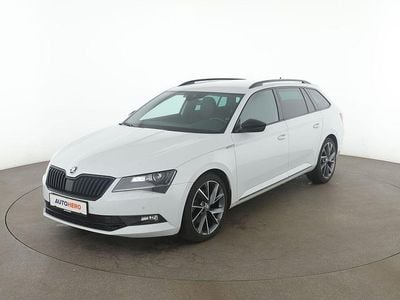 Gebraucht Skoda Superb SportLine 190 PS (139 kW) 2019 Weiß Kombi