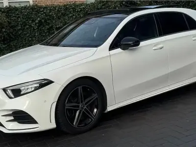 Brugt Mercedes A250 AMG line 224 HK (164 kW) 2020 Hvid Sedan
