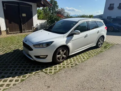Gebraucht Ford Focus ST-Line 150 PS (110 kW) 2017 Weiß Kombi