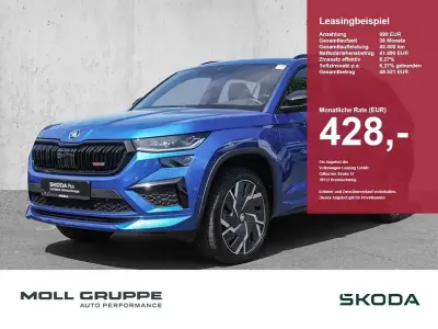 Gebraucht Skoda Kodiaq RS 245 PS (180 kW) 2024 Raceblau (metallic) SUV