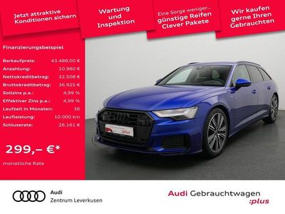 Ultrablau Gebraucht 2023 Audi A6 S-Line Kombi | 43.488 € (Etwas zu teuer)