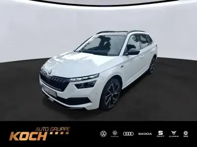 Gebraucht Skoda Kamiq Monte Carlo 150 PS (110 kW) 2022 Moonweiss metallic SUV