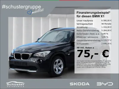 Gebraucht BMW X1 143 PS (105 kW) 2011 Schwarz SUV