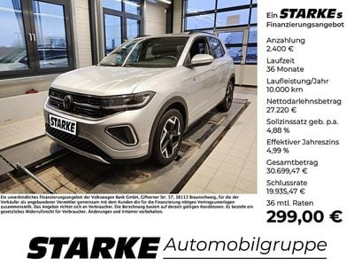 Usata VW T-Cross R-line 150 CV (110 kW) 2024 Nero SUV