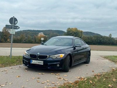 Gebraucht BMW 420 M Sport 198 PS (145 kW) 2015 Blau Coupé