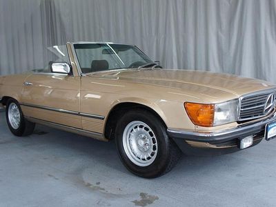 Usata Mercedes SL380 218 CV (160 kW) 1981 Oro Cabrio