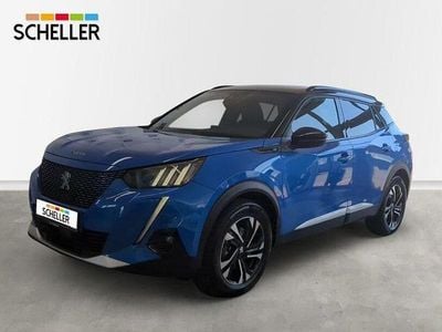 Begagnad Peugeot e-2008 GTi 100 kW (136 HK) 2022 Blå SUV