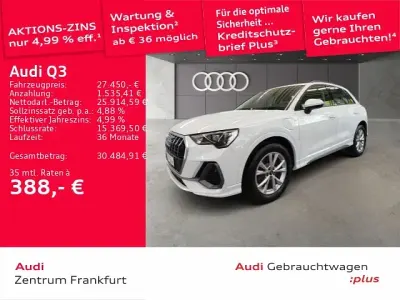 Gebraucht Audi Q3 S-Line 245 PS (180 kW) 2022 Ibisweiß SUV