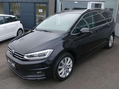 Gebraucht VW Touran Highline 150 PS (110 kW) 2018 Schwarz Van / Kleinbus