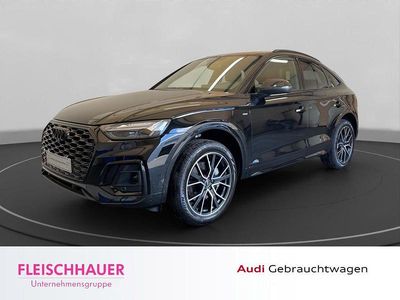 Mythosschwarz metallic Gebraucht 2025 Audi Q5 Sportback S-Line SUV | 64.880 € (Teuer)