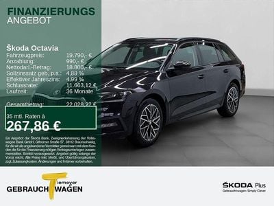 Gebraucht Skoda Octavia Ambition 150 PS (110 kW) 2021 Schwarz Kombi