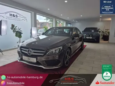 Gebraucht Mercedes C200 AMG line 184 PS (135 kW) 2018 Braun Limousine