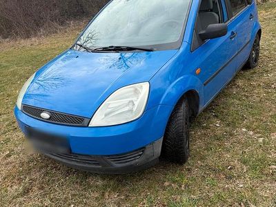 Gebraucht Ford Fiesta 60 PS (44 kW) 2002 Blau Kleinwagen