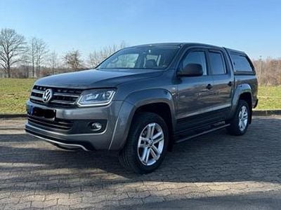 Occasion VW Amarok Dark Label 179 PK (131 kW) 2014 Grijs Pickup
