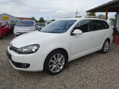 Gebraucht VW Golf VII Highline 140 PS (102 kW) 2013 Weiß Kombi