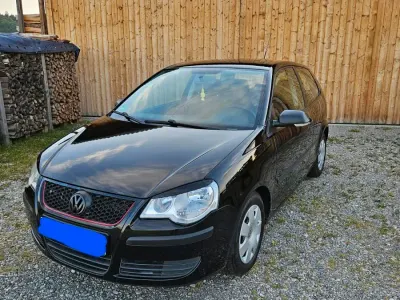 Gebraucht VW Polo 80 PS (58 kW) 2007 Schwarz Kleinwagen