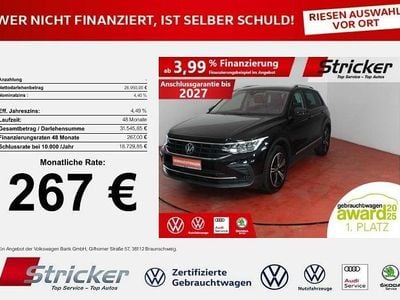 Deep black perleffekt Gebraucht 2022 VW Tiguan Active SUV | 26.949 € (Guter Preis)