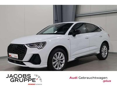 Gebraucht Audi Q3 Sportback S-Line 150 PS (110 kW) 2025 Gletscherweiß metallic SUV