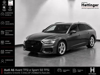 Occasion Audi A6 S-Line 299 ch (219 kW) 2022 Gris Break