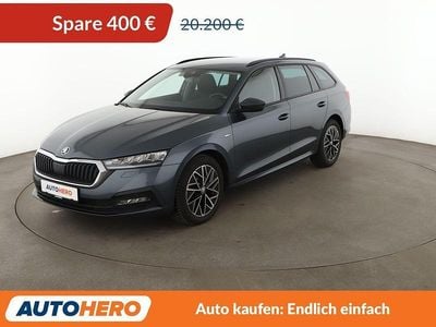 Gebraucht Skoda Octavia Clever 116 PS (85 kW) 2021 Grau Kombi