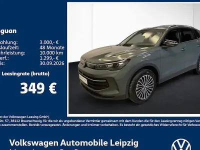 Neu VW Tiguan 150 PS (110 kW) 2026 Grün SUV