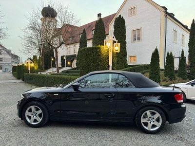 Gebraucht BMW 118 Cabriolet Sport Line 143 PS (105 kW) 2009 Schwarz Cabrio