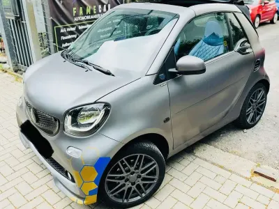 Gebraucht Smart ForTwo Electric Drive Brabus 60 kW (82 PS) 2019 Tridion graphite grey (matt) Cabrio