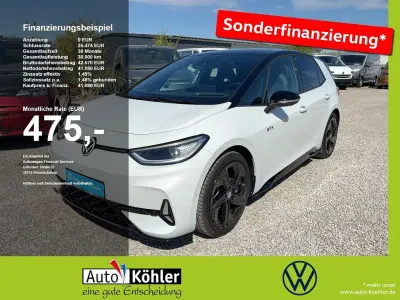 Gebraucht VW ID.3 GTX 210 kW (286 PS) 2024 Gletscherweiß metallic Kleinwagen