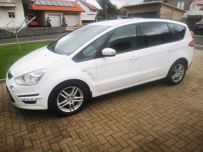 Gebraucht Ford S-MAX S 140 PS (102 kW) 2014 Weiß Van / Kleinbus