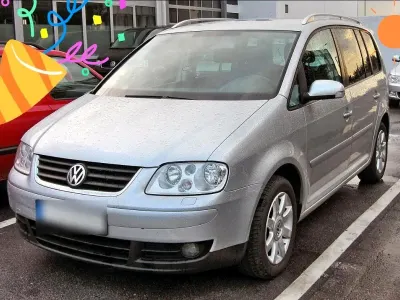 Gebraucht VW Touran 115 PS (84 kW) 2004 Silber Van / Kleinbus