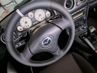 Gebraucht Mazda MX5 110 PS (80 kW) 2001 Silber Cabrio