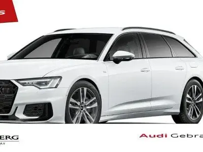 Gebraucht Audi A6 Design 299 PS (219 kW) 2025 Gletscherweiß metallic Kombi