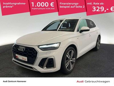 Gebraucht Audi Q5 S-Line 286 PS (210 kW) 2022 Gletscherweiß metallic (metallic) SUV