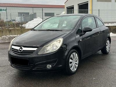 Gebraucht Opel Corsa 90 PS (66 kW) 2008 Schwarz Kleinwagen