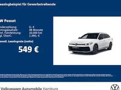 Ny VW Passat R-line 272 HK (200 kW) 2026 Hvid Stationcar