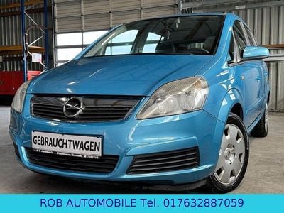 Gebraucht Opel Zafira Edition 94 PS (69 kW) 2006 Blau Van / Kleinbus