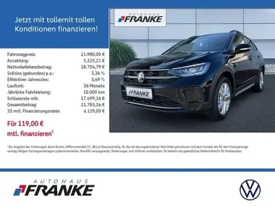 Gebraucht VW Taigo Goal 95 PS (69 kW) 2025 Schwarz SUV