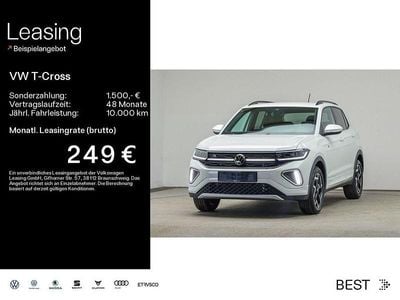 Neu VW T-Cross R-line 150 PS (110 kW) 2026 Weiß SUV