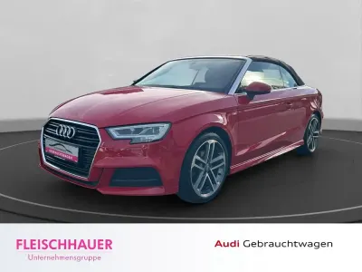 Gebraucht Audi A3 Cabriolet S-Line 150 PS (110 kW) 2019 Rot Cabrio