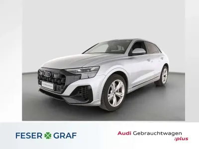 Gebraucht Audi Q8 S-Line 394 PS (289 kW) 2025 Satellitsilber metallic SUV