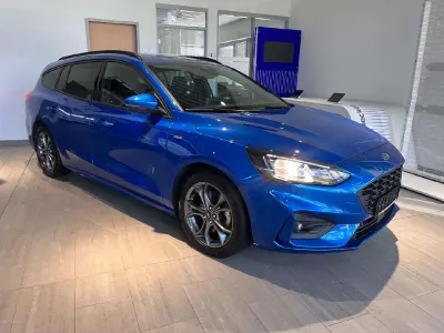 Gebraucht Ford Focus ST-Line 125 PS (91 kW) 2019 Blau Kombi