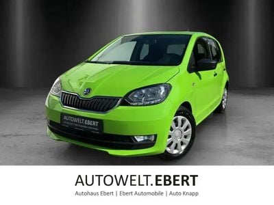 Crystal blau metallic met. Gebraucht 2017 Skoda Citigo Fun Kleinwagen | 10.890 € (Teuer)