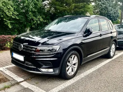 Gebraucht VW Tiguan Highline 150 PS (110 kW) 2016 Schwarz SUV