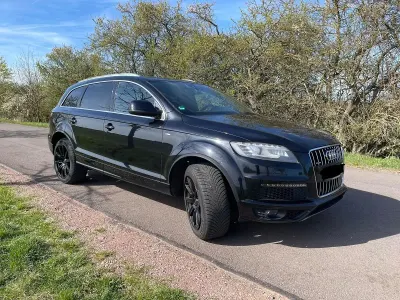 Usata Audi Q7 S-Line 245 CV (180 kW) 2014 Nero SUV