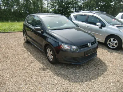 Gebraucht VW Polo Trendline 69 PS (50 kW) 2009 Schwarz Kleinwagen