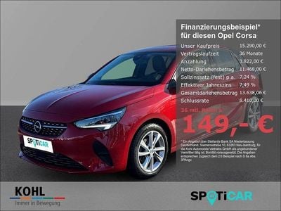 Gebraucht Opel Corsa Elegance 101 PS (74 kW) 2022 Rot Kleinwagen